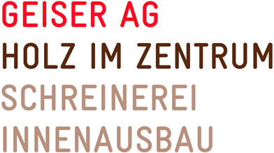Logo Schreinerei Geiser AG